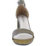 Chinese Laundry CL Jody Heel Ankle Strappy Size 8.5m Gold Metallic Wedding Club Photo 12