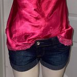 Vintage Wallflower low rise denim shorts woman’s size 1 Y2K Blue Photo 0