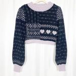 Free People Snow Globe Wool Alpaca Mock Neck Cropped Pullover Sweater: Onyx Photo 1