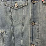 Levi's  Women's Sherpa Denim‎ Jacket Size L Bomber Trucker Grunge Americana Retro Photo 7