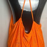 Fashion women’s Vibrant Orange swim sheer Top 4xL NWOT Size 4X Photo 2