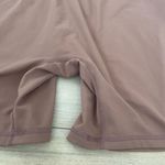 Isabel Maternity‎ Taupe Short Stretch Activewear Unitard Jumpsuit Size Large Brown Photo 4