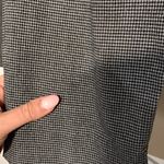 ZARA  WOMENS HERRINGBONE DRESS PANT BLACK WHITE 6 Photo 1