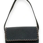 Stuart Weitzman Handbag Solid Green Textured Shoulder Bag Purse with Dust Bag Photo 0