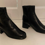 NWOT A J Valenci Elegant Black Boots Size 7.5 Photo 0