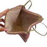 1980s Vintage Handmade Woven Cottage Core Bag Photo 2