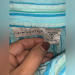 kim rogers Kim‎ Rogers set 2 pink/ blue striped cotton capris 10 Photo 4