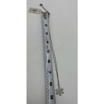 Talbots  Snowflake Necklace Silver Tone Crystal‎ Pendant Holiday Jewelry New Tags Photo 7