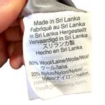 J.Crew  Italian Stadium Cloth Wool Coat by Nello Gori Gray Size 2 Photo 9