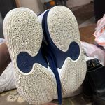 Nike Navy blue and white volleyball/basketball shoes Photo 4