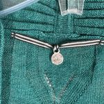 Anthropologie Knitted & Knotted Sweater Women Small Green Open Cardigan Office Preppy Bohemian Photo 7