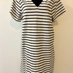 Madewell NWT Relaxed Tee Dress in Yorktown Stripe Size Medium Photo 4