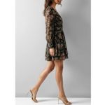 ROCOCO SAND Jane Botta Romper, Black Floral, XS Green Photo 3