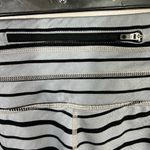 Athleta  Grey Stripped Legging Pants Sz S Workout Running Yoga Photo 3