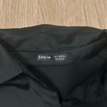 SheIn  black satin shirt Photo 1