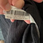 Quince  Black 100% Organic Cotton Gauze Roll Sleeve Shirt Size Large Photo 7