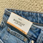 NEW Next Bootcut Low Rise Jeans Size UK 12 Long Medium Wash Stretch NWT Blue Photo 1