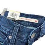 Levi's Wellthread 70's High Rise Straight Fit Jeans Dark Wash Blue Size 24 Photo 13