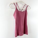 Lululemon Free To Be Scoop Neck Strappy Tank Top Nulu Misty Merlot Red 6 Photo 7