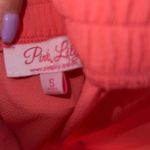 Pink Lily  Coral Desert Flames Strapless Romper Photo 4