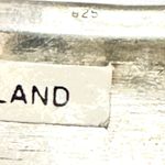 Sterling Silver 925 Studded Cuff Bracelet Fits 6.5 Photo 5