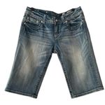 Miss Me  Low‎ Rise Denim Shorts Size 32 Excellent Condition Photo 0