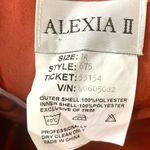 Bronze Satin Strapless Gown Beaded Empire Waist Pleated Bust Bridgerton 14 New Orange Photo 10