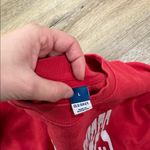 Old Navy  Red 'Good Vibes' Women's Crew Neck Sweater Photo 2