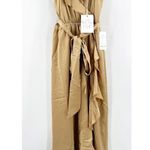 Show Me Your Mumu Dress Extra Small Samantha Ruffle Dress True Gold Bridesmaid Photo 2