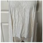 EXPRESS One Eleven cream long floor length sleeveless top Photo 2