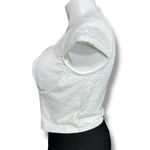 Wild Fable Womens Lace Bustier Shirt Top Cap Sleeve Scoop Neck Stretch White XXL Photo 3