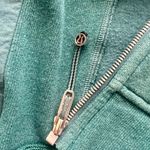 Lululemon  Scuba Hoodie Light Cotton Fleece Heathered Desert Teal Size 4 Photo 7