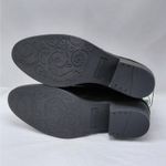 White Mountain  Womens Ankle Boots Sz 7.5 Black Suede Block Heel Coastal Cowgirl Photo 9