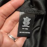 Torrid Special Occasion Black Crepe Scuba Knit Velvet Stripe Maxi Gown Black 16 Photo 7