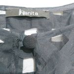 Hanita sheer cotton nylon single keyhole tops
#D3 Black Photo 5