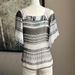 H.I.P. Boho chic sheer top Photo 5