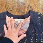 Etcetera Anthropologie Fun knit  Laser Cut Sweater Multicolor Size  XS 1618 Photo 5