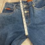 Lawman Jeans Sz 9 Vintage Slim Fit High Waist button detail Denim Y2K hong Komg Blue Photo 6
