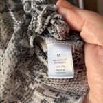 None Junior Daizy Black and Gray Snake Print Long Sleeve Top
Medium Photo 2