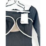 Self Portrait Self-Portrait Crystal Off Shoulder Heavy Midi Dress Black Sparkle Size 4 NEW Photo 3