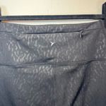 Old Navy Active Womens Go-Dry Athletic Bike Shorts Black Cheetah Pocket Sz Large Photo 4