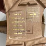 Dolce Vita Hinto Carmel Suede Leather Ankle Boots Animal Print Calf Hair 7 Shoes Tan Photo 8