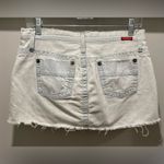 Guess VTG 90s 2000s Y2K Jeans Light Blue Denim Low Rise Mini Skirt - 27 Photo 8