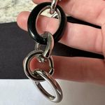 White House | Black Market  Silver Tone Black Bracelet Women’s 7 Inch Photo 10