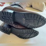 Clarks  Tall  Brown Leather Riding Boot Womens Size 6 Photo 5