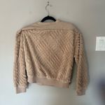 Tommy Hilfiger Tan Textured Pullover Photo 1