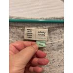 Saturday Sunday Anthropologie Womens L Slouchy Pullover Top Ruched Sleeve Gray Size L Photo 3