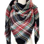 Winter Warm Plaid Blanket Scarf Shawl Multiple Photo 3