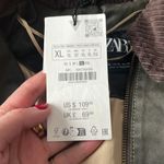 ZARA Corduroy Collar Wax Jacket Photo 5