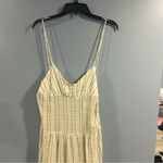 Free People Marigold Plaid Tiered Maxi Sun Dress NWT Size XS Photo 2